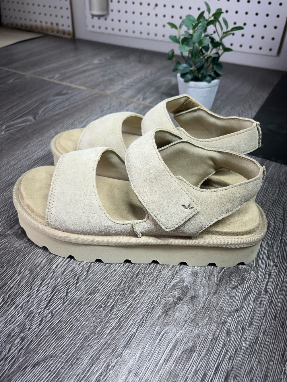 Koolaburra by Ugg Tizz Suede Platform Sandals with Adjustable Straps